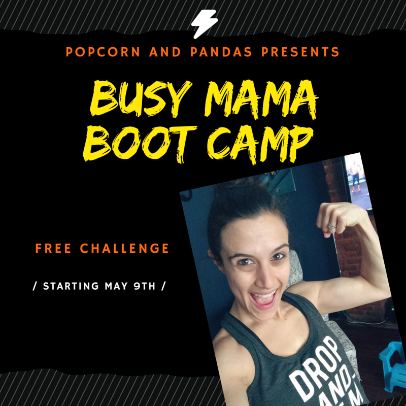 Busy Mama Boot Camp Invite